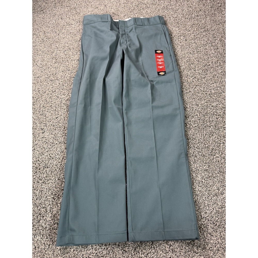 Dickies 874 Original Fit Pants Men's Size 34X30 Green Workwear NWT